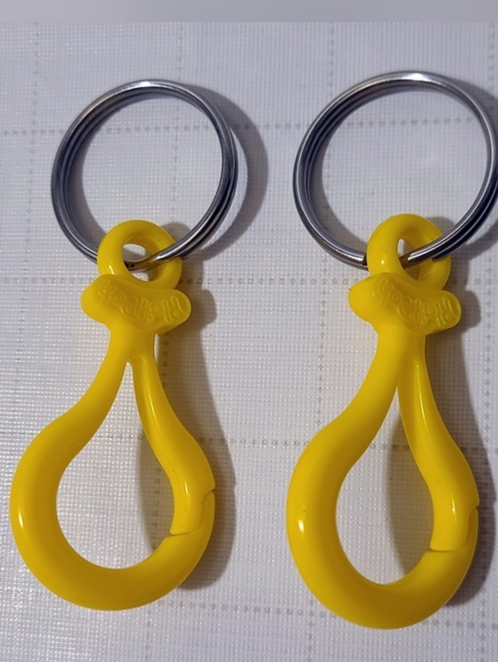 One Lobster Clasp Keychain Hook with Key Ring